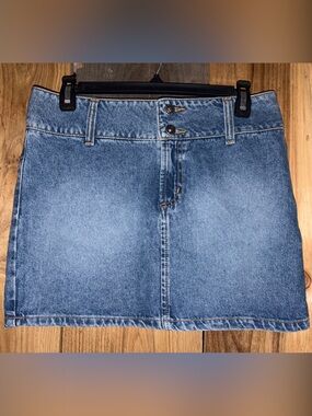 Y2K XOXO Denim Mini Skirt